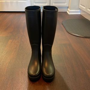 Tall hunter boots!